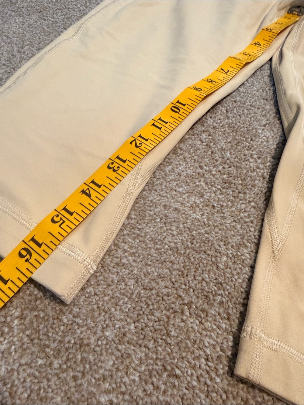 lululemon athletica Neutral Cream Capri Leggings - Picture 8 of 8